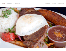Tablet Screenshot of donatererestaurant.com